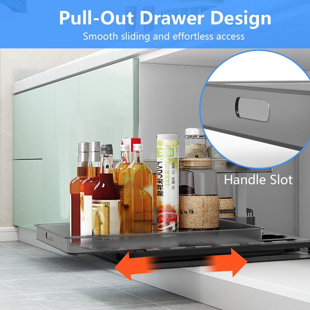 2-Tier Pull-Out Under Sink Organizer (Single)