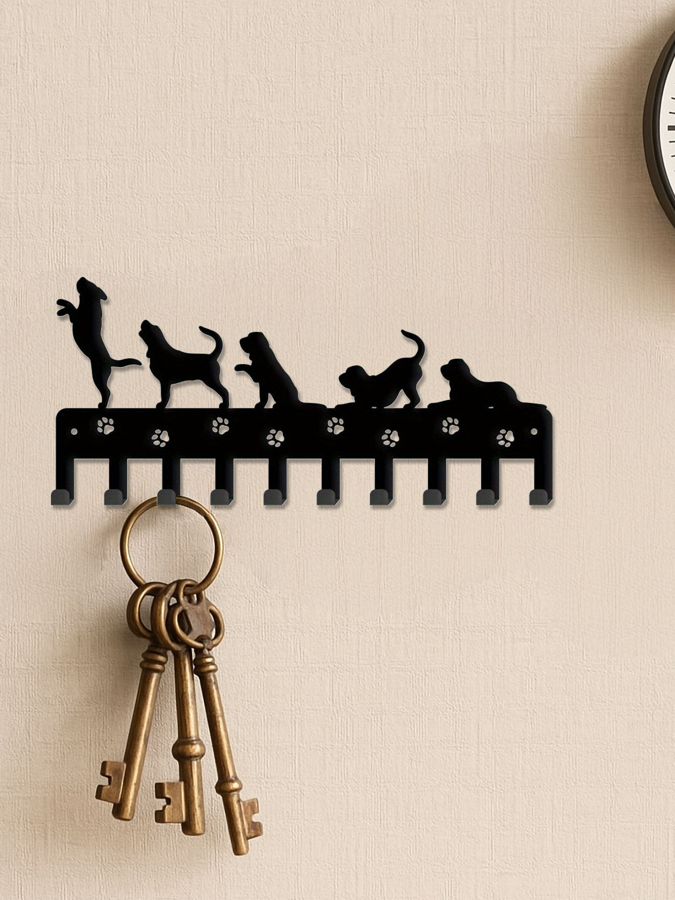 Animal-Inspired Upright Keychain - Detachable Upright Organizer For Every Space