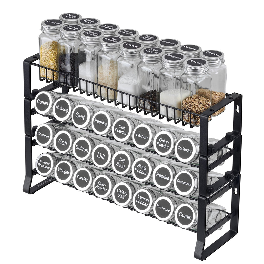 Spice Rack Organizer For Kitchen Cabinets